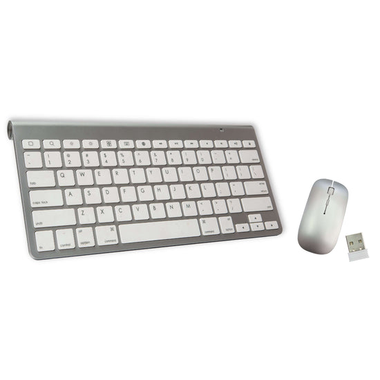 Supersonic 2.4GHz Ultra-Slim Wireless Keyboard/Mouse Combo Black Lavender