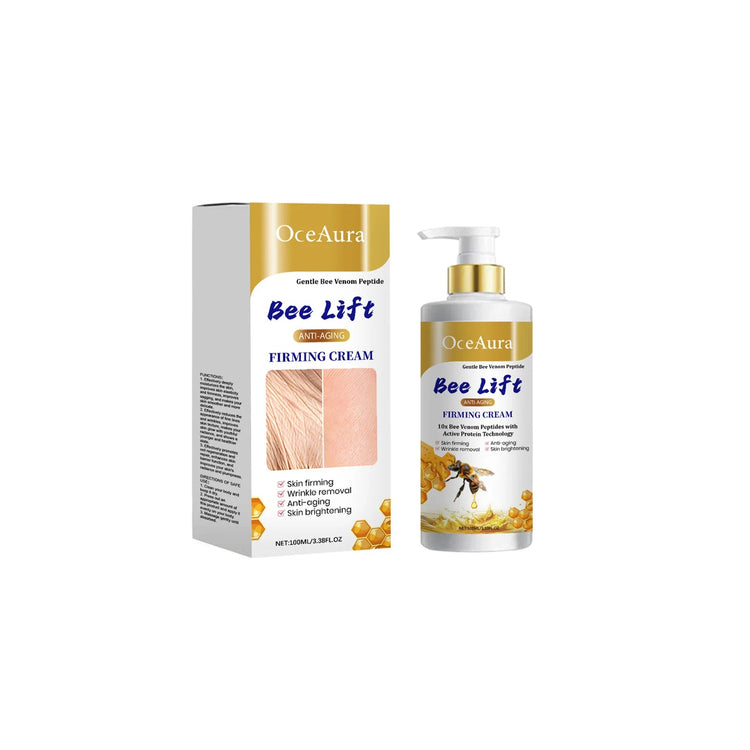 OceAura Collagen Body Cream with Bee Venom Wrinkle Remover Reduce Fine Lines Smooth Bee Firming Cream for Sagging Skin Lifting Khamik Shop Online