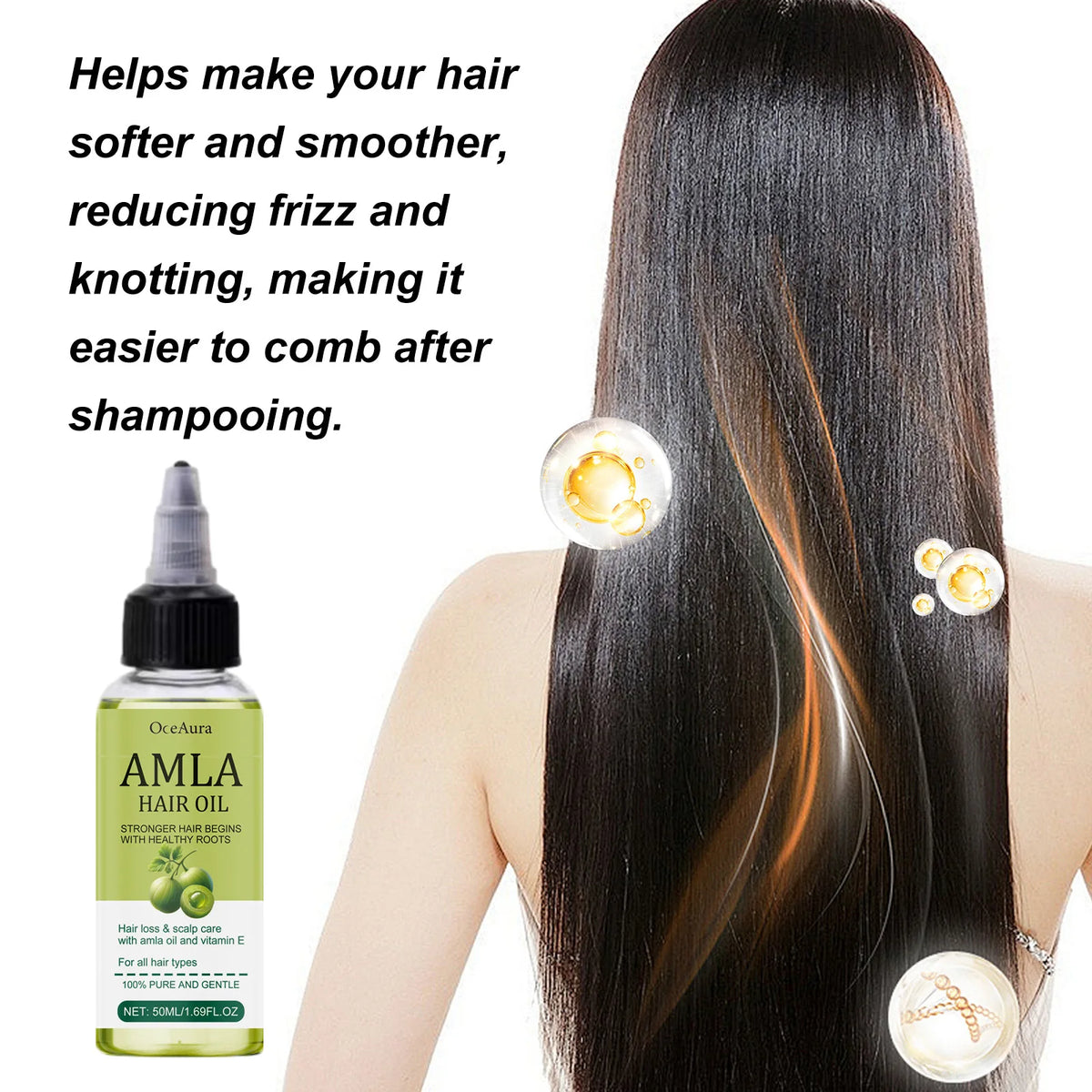 Hair Essential Oil Keep Smoothing Repair Damaged Nourishes Dryness Promote Regrowth Scalp Treatment Prevent Loss Hair Care Serum