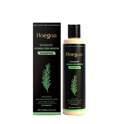 Hoegoa Rosemary Hydrolyzed Keratin Shampoo for Hair Growth
