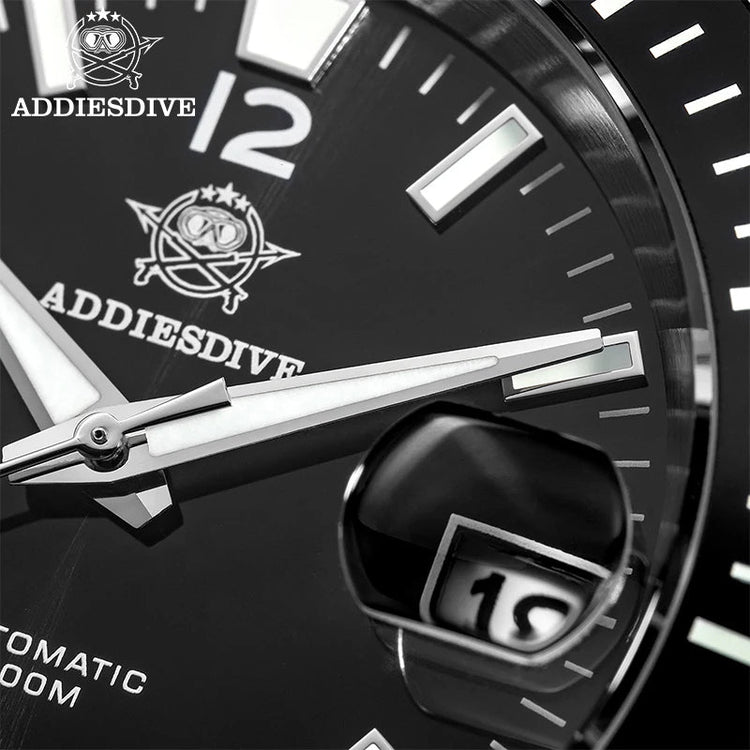 ADDIESDIVE New Diving Gift Watch Men 8215 Automatic Sapphire AR Coated Glass Ceramic Bezel Waterproof 200m Luminous Stainless St Khamik Shop Online