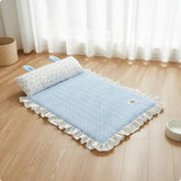 Dog Cooling Mat Cute Ear Pillow Feline Cooling Mat Summer Pet Cushion Soft Breathable for Small Dogs, Hot Weather Khamik Shop Online