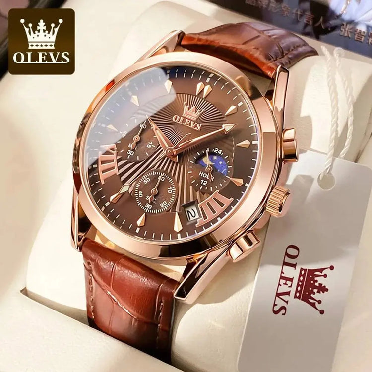 OLEVS casual fashion men&