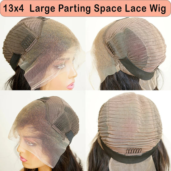 Lagos Hairline Wig 1b4 Ombre Colored 13x4 Invisible Lace Frontal Wig Loose Deep Wave Human Hair Wigs Preplucked For Woman Khamik Shop Online