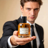 Executive Spicy Wood Eau De Parfum 1.7oz, Woody Citrus Blend Amber Bottle, Office Formal Aroma, Professional Wear, All Day Fresh Khamik Shop Online