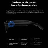 Lenovo 2026 New AI Smart Glasses 8K HD Voice Assistant Translator Control Touch Photo Camera Recording Bluetooth Sunglasses Khamik Shop Online