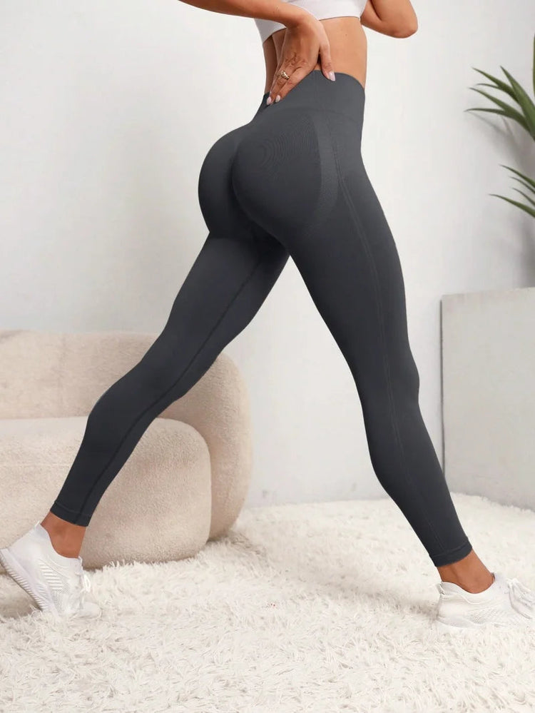 Women Seamless Hip Lifting Women Seamless Sports Leggings High Waist Fitness Leggings Push Up Yoga Leggings Gym Clothing Sports Khamik Shop Online