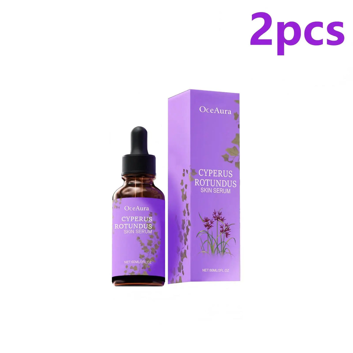 Cyperus Rotundus Oil for Hair Removal Prevent Hair Growth Products Remove Hair Inhibitor for Moisturizing Body Oil 60Ml