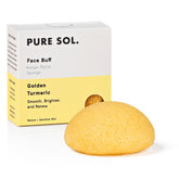 PURE SOL. Beauty Face Buff Turmeric Konjac Face Sponge Pear Aphrodite