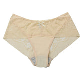 DaiNaFang New Plus Size Underwear Women Sexy Transparent Lace Modal Cotton Panties High Waist Large Lingerie Khamik Shop Online