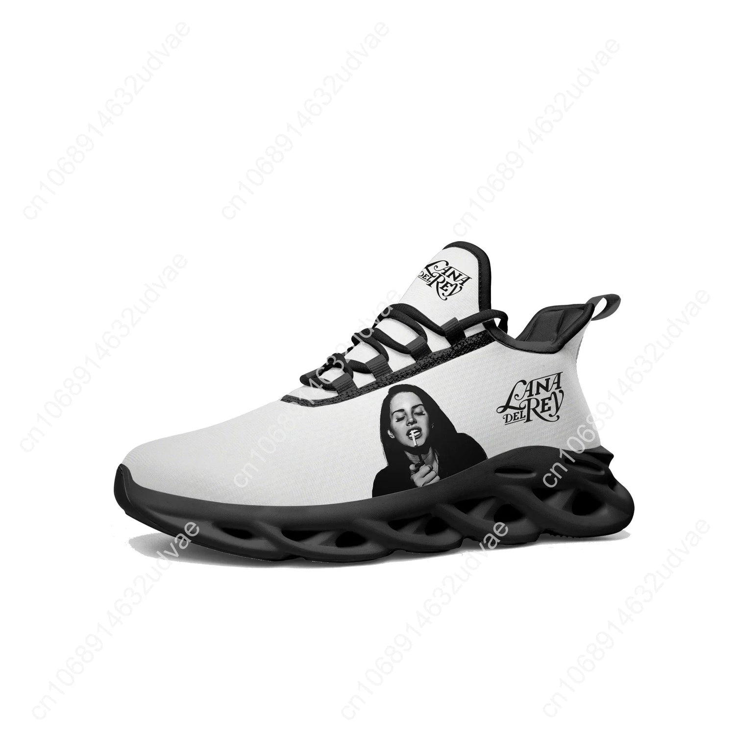Lana Del Rey Singer Sports Sneakers Mans Womans Running Shoes Durable Sneaker Lace Up Mesh Durable Footwear Custom Shoe Black Khamik Shop Online