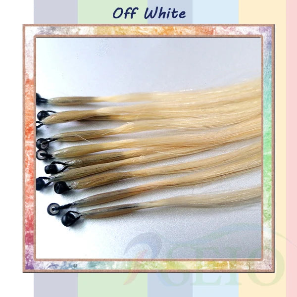 RESIO Color  8D Tip Hair Extensions 100% Real Human Hair Microbeads Extensions Color Purple Blue Pink Gray 18-20inch 0.5g/Strand Khamik Shop Online