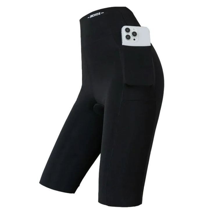 Plus Size Women’s Shark Leggings High Waist Butt Lift Pocket Design Quick Dry Fitness Running Gym Active Shorts Khamik Shop Online