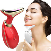 EMS Thermal Neck Lifting And Tighten Massager Electric Microcurrent Periwinkle Abderus