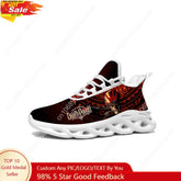 Five Finger Death Punch Sports Sneakers Mans Womans Running Shoes Sneaker Lace Up Mesh Footwear Tailor Made Shoe White Khamik Shop Online