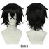 10-Inch Short Straight Hair Suitable For Both Men And Women, Cosplay Synthetic Hair Anime Role-Play Halloween Party Upturned Wig Khamik Shop Online