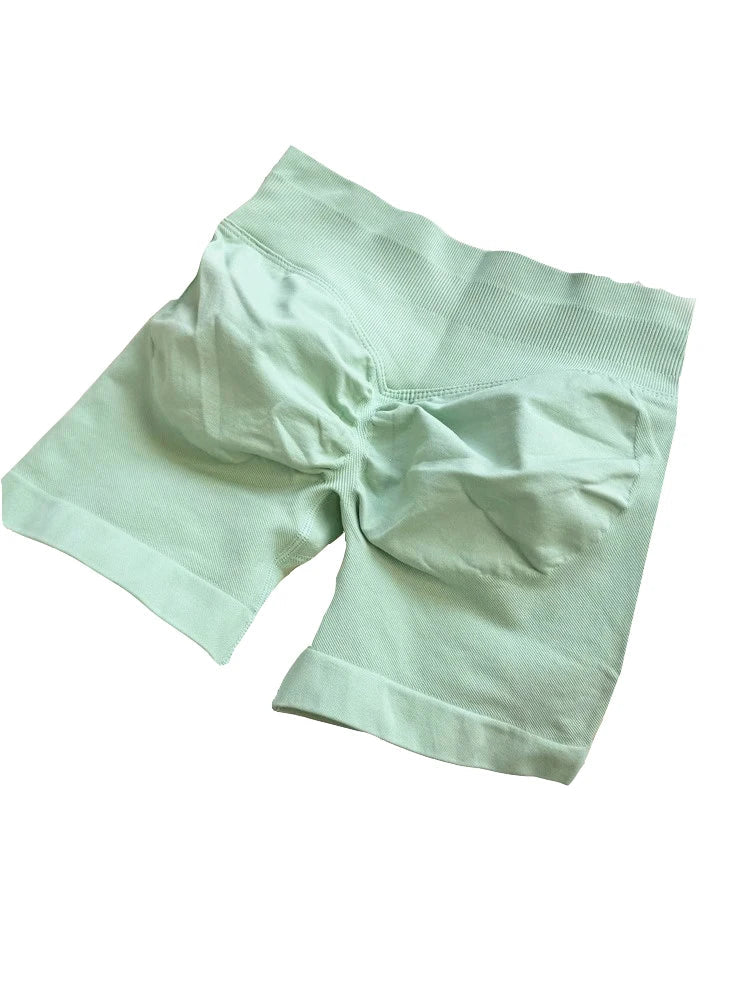 Seamless Shorts 4.5" Yoga Shorts Women Clothes Scrunch Bum Gym Shorts Booty Running Short Butt Lifting Workout Pants Fitness Khamik Shop Online