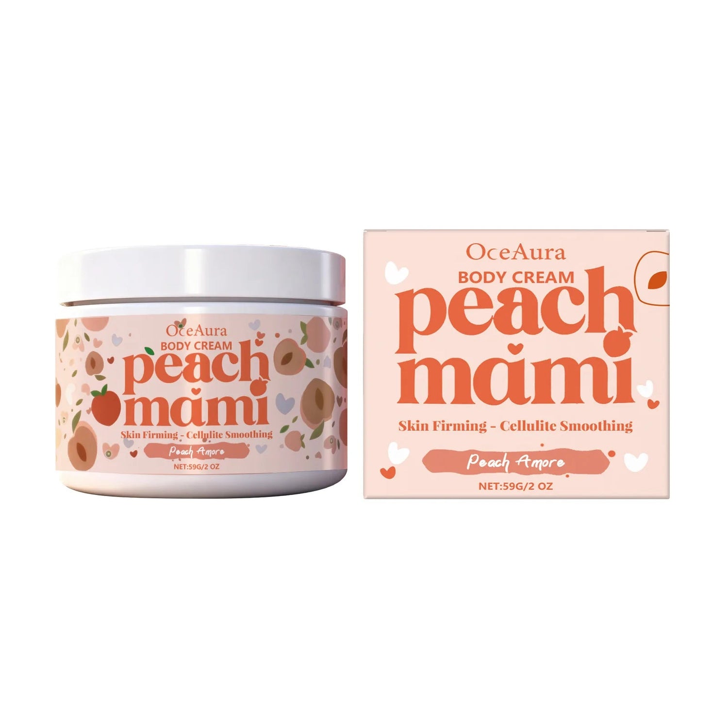 Oceaura Peach Body Moisturizing Cream Keeps Brightening Improves Sagging Nourish Dryness Day Night Family Hand Skincare Creams Khamik Shop Online