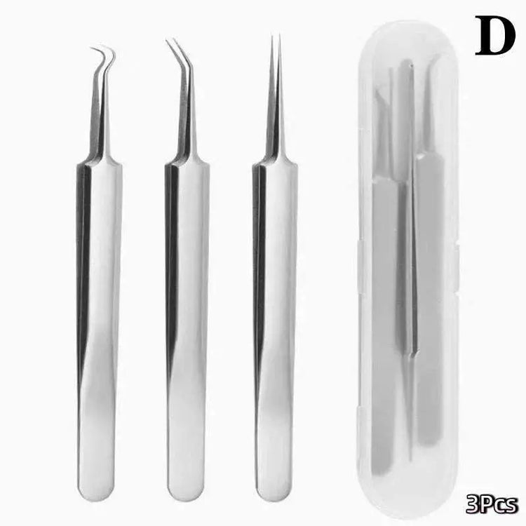 7/8Pcs Blackhead Remover Kit Professional Blackhead  Needle Skin Care Tools Stainless Steel Pimple Extraction Tools Khamik Shop Online