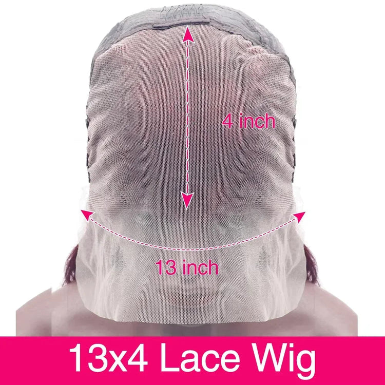 13x4 HD Lace Front Wigs 200 Density Preplucked Prebleached 99J Burgundy Colored 8-14 InchStraight Short Bob Human Hair Wigs Khamik Shop Online