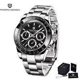 PD-1644 PAGANI DESIGN 2026 New Men Watch Top Brand Luxury Mens Quartz Wristwatch Man Chronograph Waterproof Watches for Men Gift Khamik Shop Online