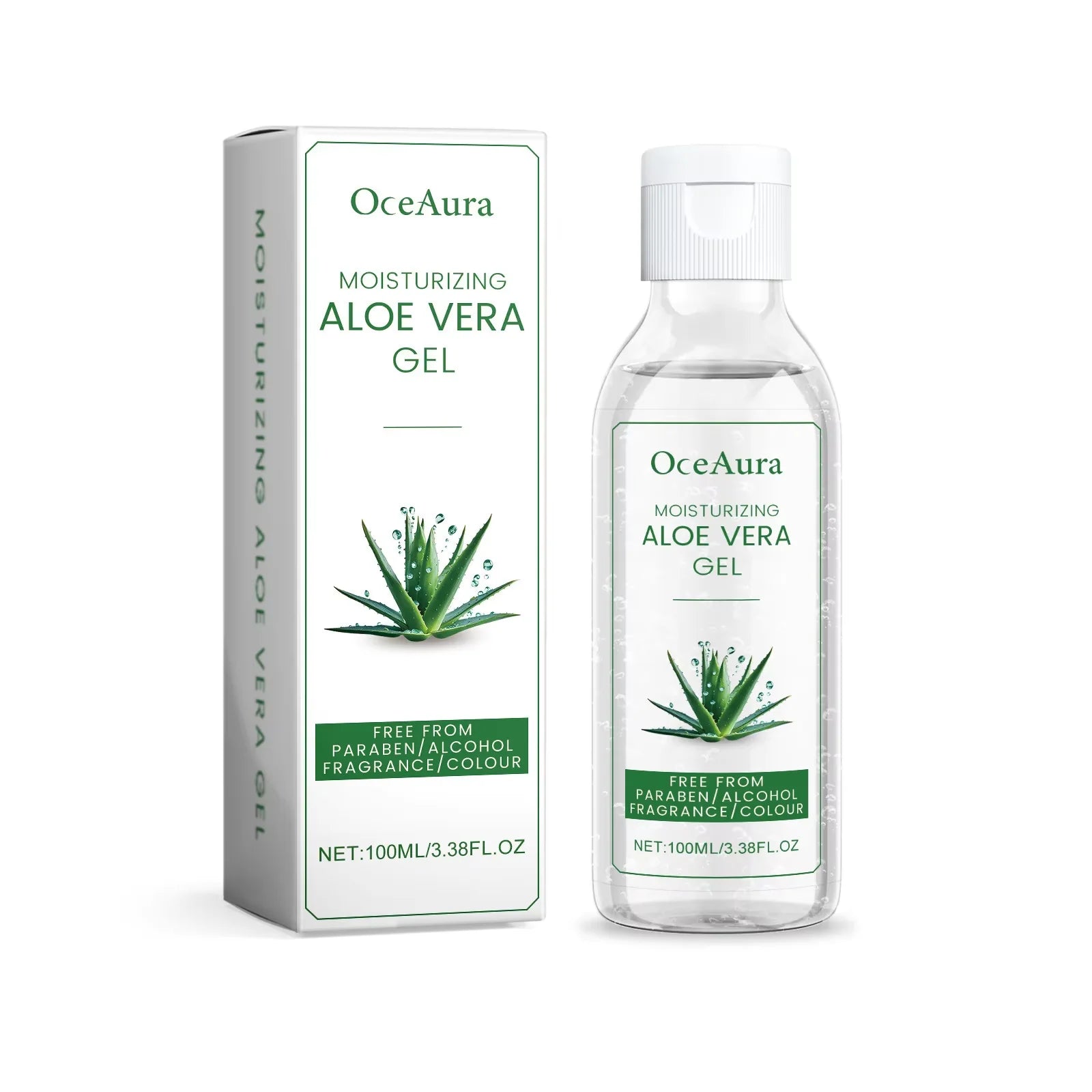 Aloe Vera Gel Pore Shrinking Oil Control Ance Remover Moisturizing Brighten Anti-Aging Facial Essence Beauty Skin Care Products