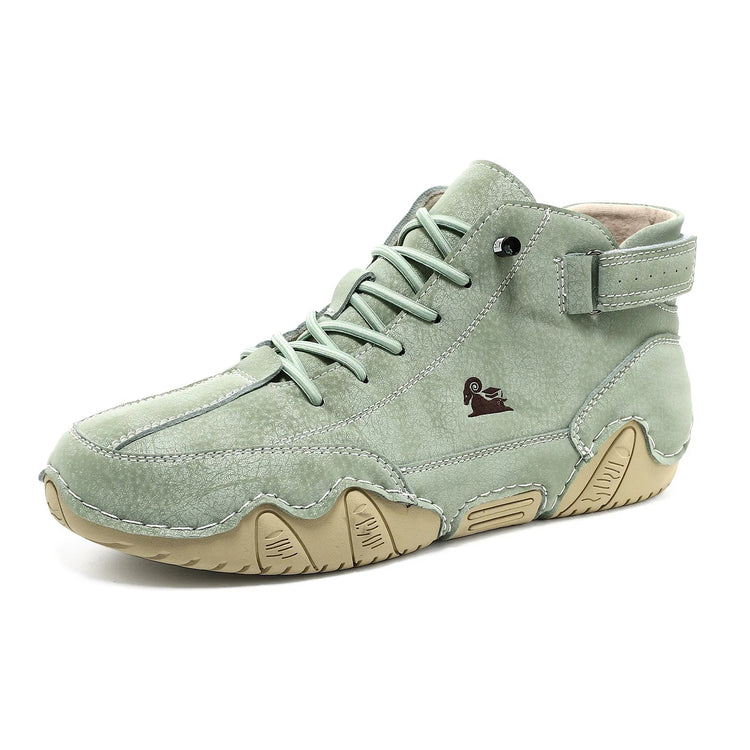 New 2026 Handmade Men Boots Design Sneakers Man Outdoor Casual Leather Woman Shoes Ankle Boots Fall Breathable Hot Sale F7001 Khamik Shop Online