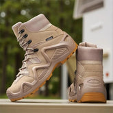 Men Tactical Boots Lace Up Brand Ankle Hiking Shoes Desert Work Boot Waterproof Size Plus Unisex Climbing Shoes Khamik Shop Online