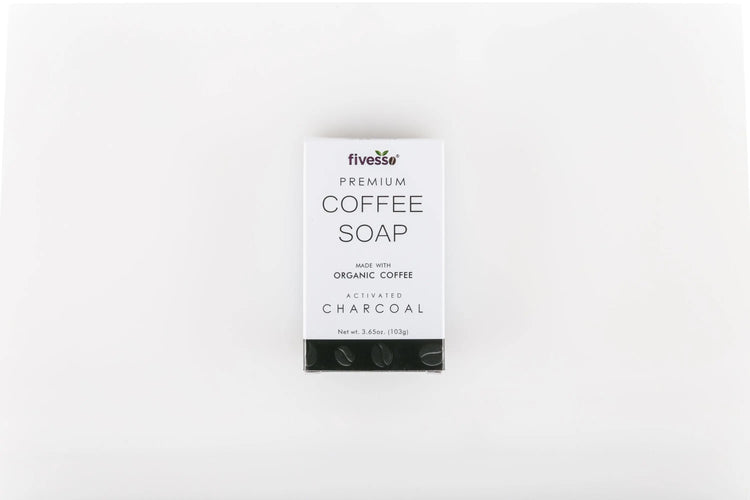 Activated Charcoal - Premium Coffee Soap Bar Violet Sycamore