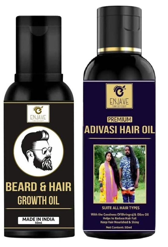 Adivasi Hair Oil & Beard Growth oil Viridian Castor