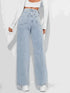 Women High Rise Denim Jeans(Size28)(Colorlight blue) Ochre Ourea