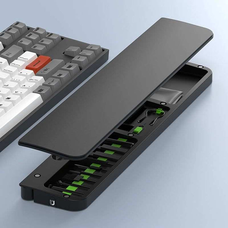 Kit de nettoyage clavier avec repose-poignet ergonomique pour productivité optimale