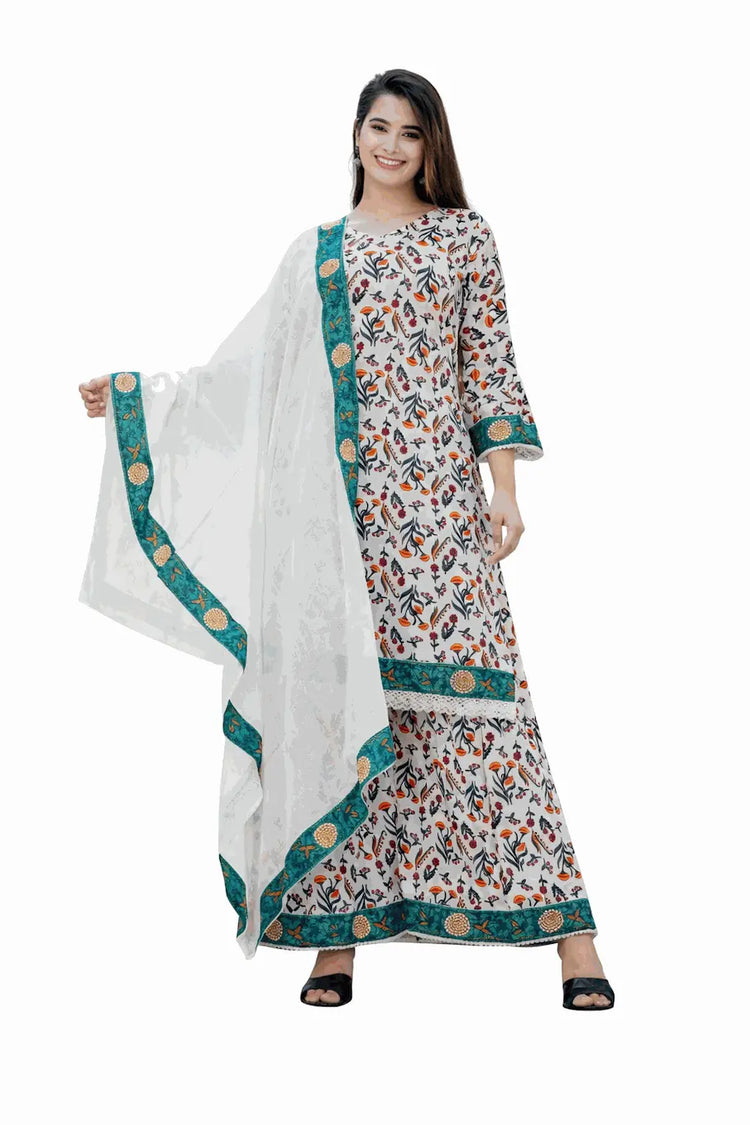 Elegant Kurta Trouser Set Byzantium Eurybia