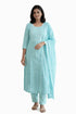 Women Ethnic Kurti Set with Dupatta Lavender Thalassa