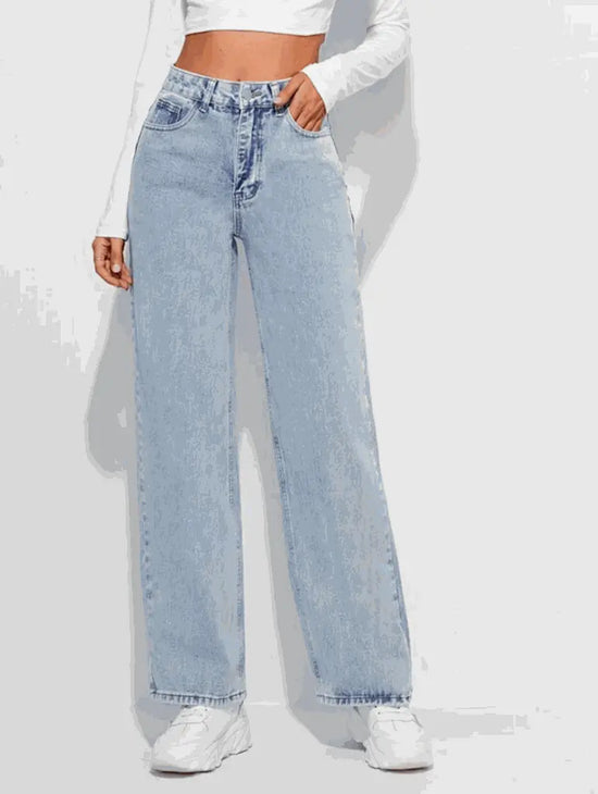 Women High Rise Denim Jeans(Size28)(Colorlight blue) Ochre Ourea
