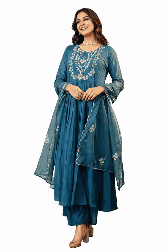 Premium Traditional Kurta Set Byzantium Eurybia