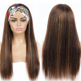 Piano Highlight Headband Body Wave Glueless Human Hair Wigs Virgin Hai Cerise Alfie