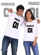 Prince and Princess Couple Full Sleeves White Scorpius