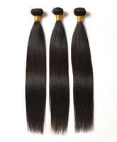 BeuMax 10A Grade 3/4 Straight Hair bundles with 13x4 Frontal Cerise Alfie