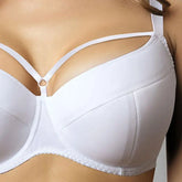 Lightly Padded Full Coverage Strappy Bra Kinga Nati Lime Lucy