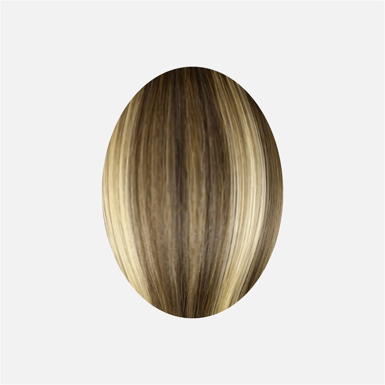 Caramel Blonde Balayage (1A/1A+3Q+9C) Mini Tape In Hair Extensions Ivory Blackhaw