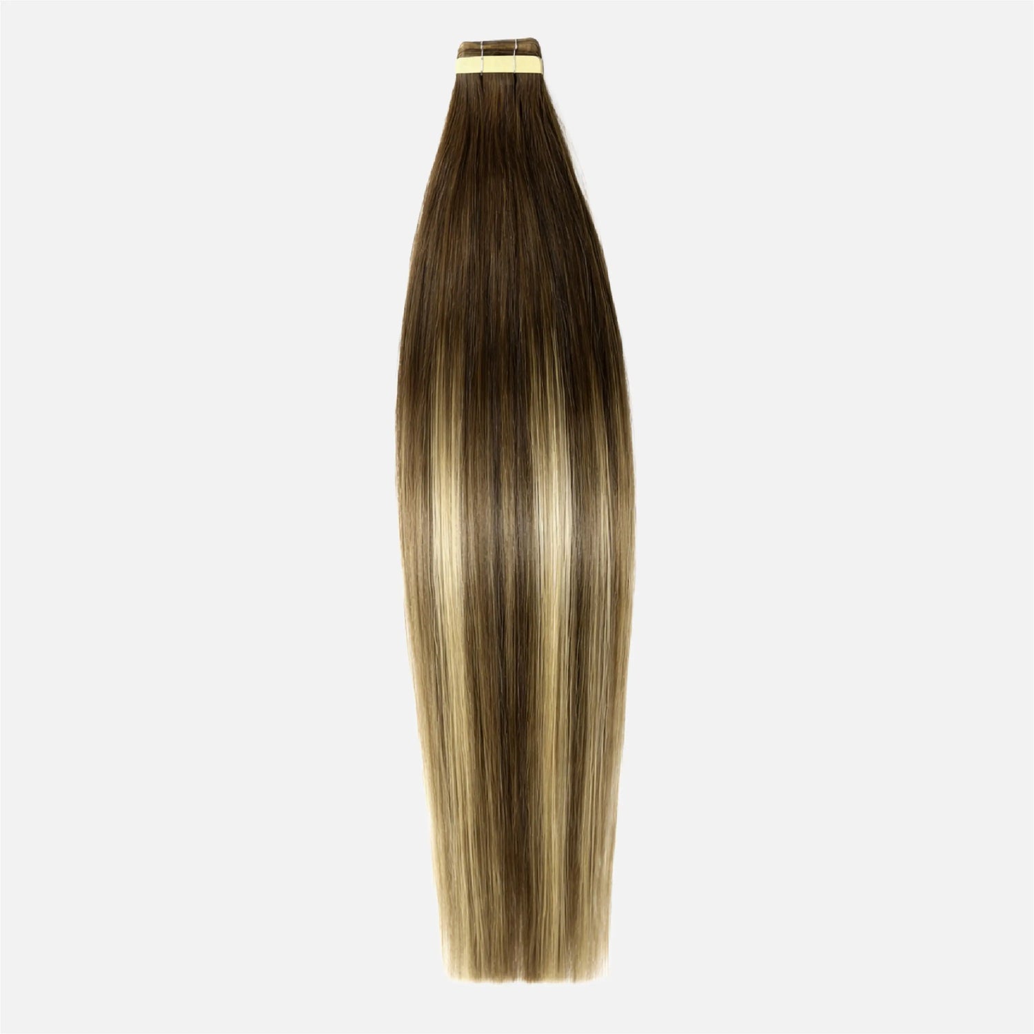 Caramel Blonde Balayage (1A/1A+3Q+9C) Mini Tape In Hair Extensions Ivory Blackhaw