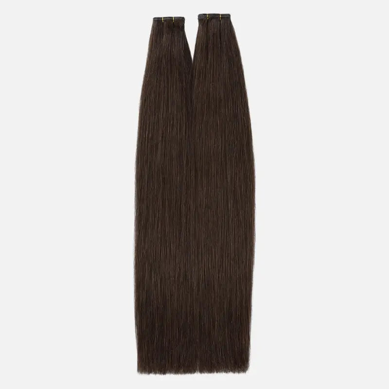 Chocolate Brown (2Q) Genius Weft Hair Extensions (50g - 100g) Ivory Blackhaw