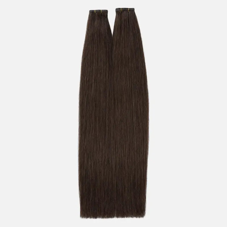 Chocolate Brown (2Q) Genius Weft Hair Extensions (50g - 100g) Ivory Blackhaw