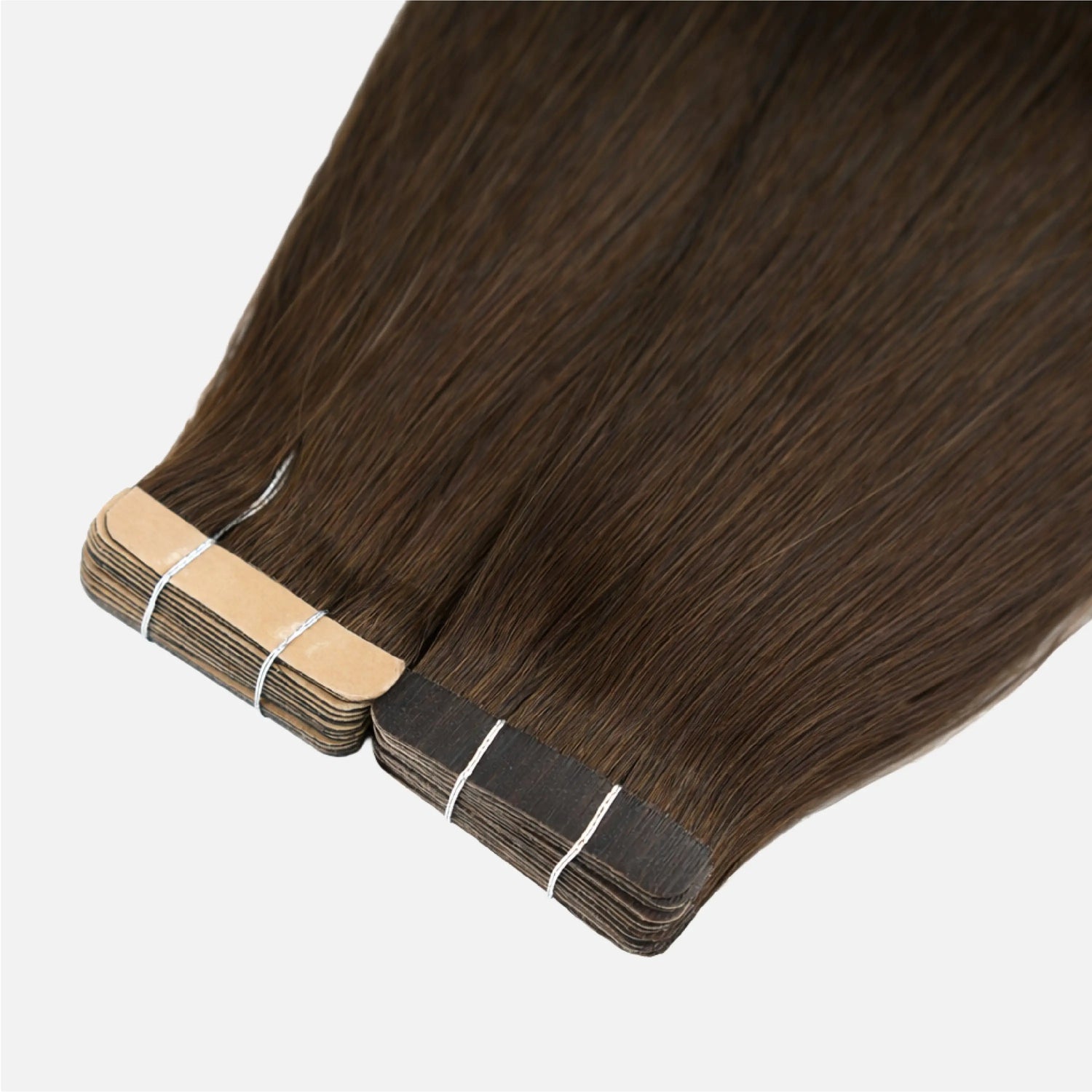 Chocolate Brown (2Q) Tape-In Hair Extensions (50g - 100g) Ivory Blackhaw