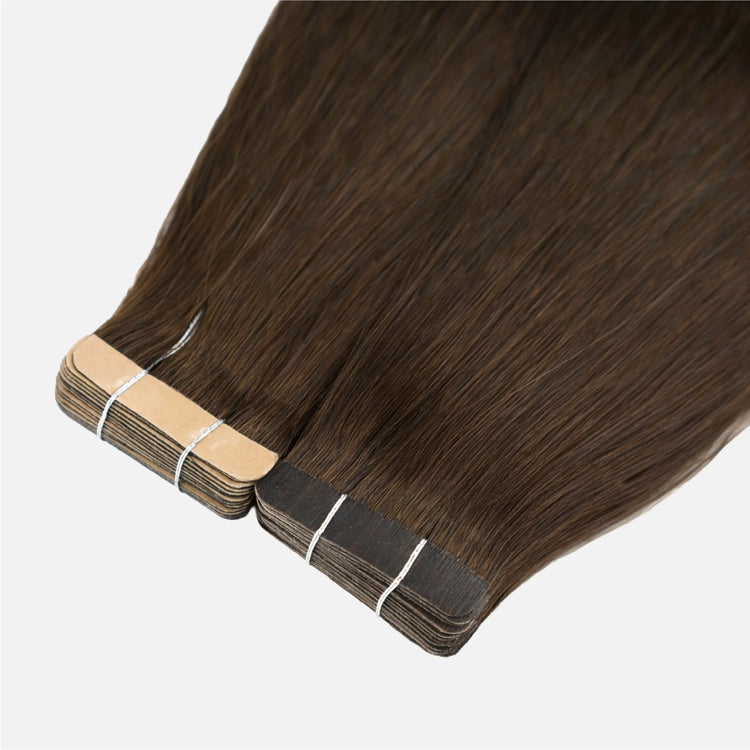 Chocolate Brown (2Q) Tape-In Hair Extensions (50g - 100g) Ivory Blackhaw