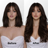 Dark Brown (2) Classic Clip-In Hair Extensions (120g-140g) Ivory Blackhaw