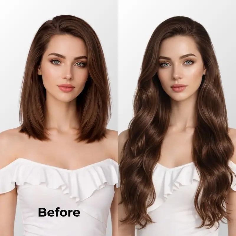 Dark Brown (2) I-Tip Hair Extensions (50g-100g) Ivory Blackhaw