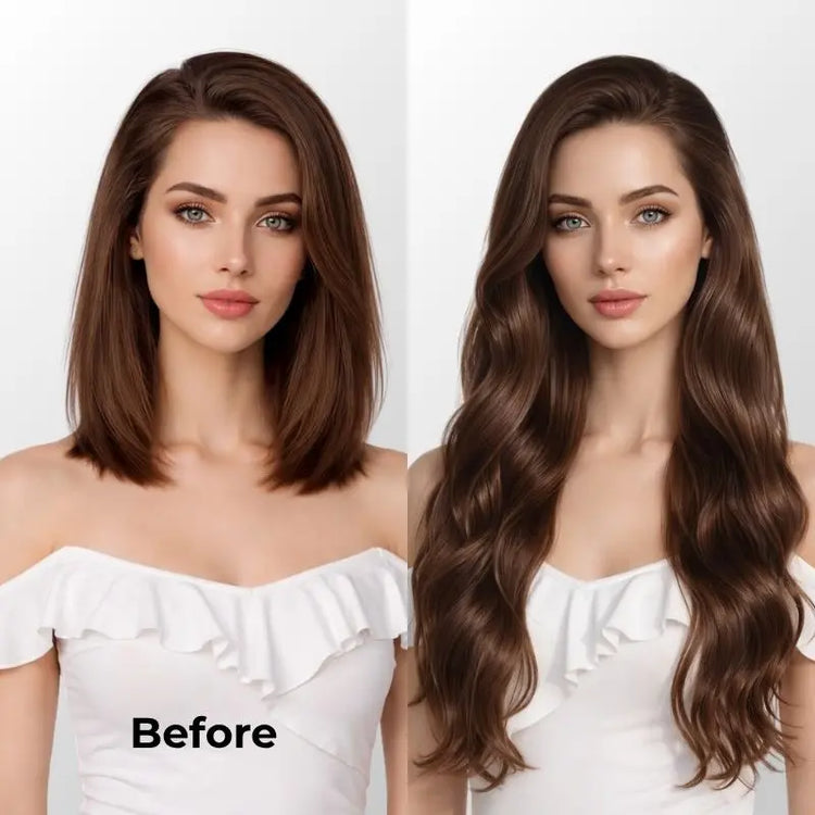 Dark Brown (2) I-Tip Hair Extensions (50g-100g) Ivory Blackhaw