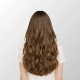 Honey Blonde Balayage (1A/1A+4Q) I-Tip Hair Extensions (50g-100g) Ivory Blackhaw